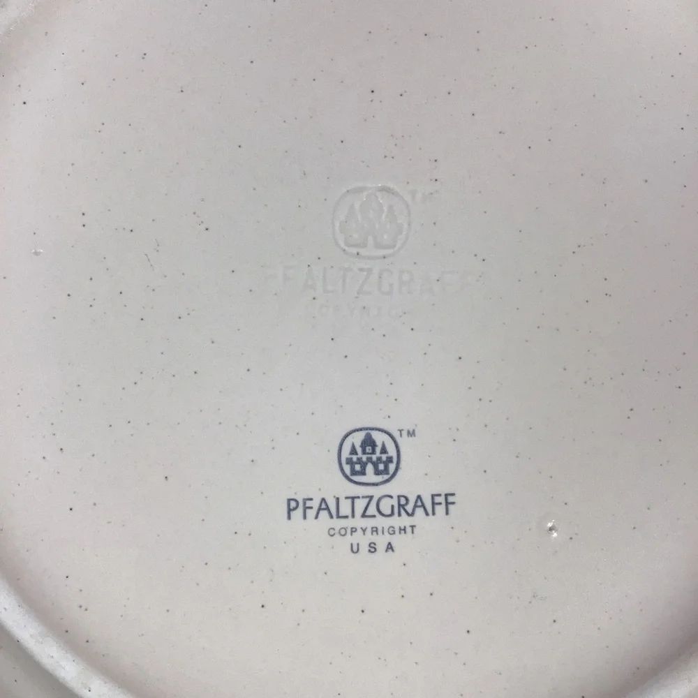 Vintage Pfaltzgraff Remembrance Dinner Plates - Set of 2